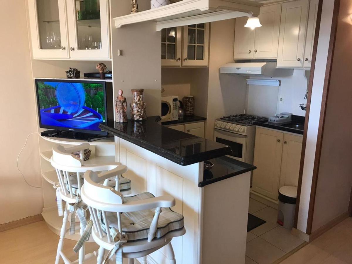 Flat Gramado Centro - Proximo Da Rua Coberta Apartment ภายนอก รูปภาพ