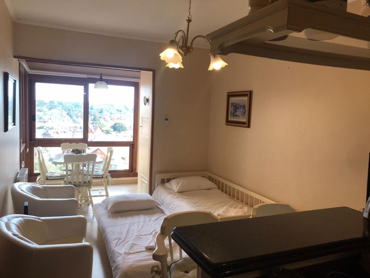 Flat Gramado Centro - Proximo Da Rua Coberta Apartment ภายนอก รูปภาพ